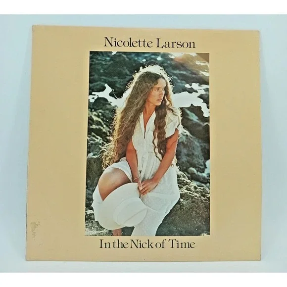 Lot of 2 Nicolette Larson Vinyl Record LP - Nicolette &In the Nick of Time VG+ - Picture 2 of 9